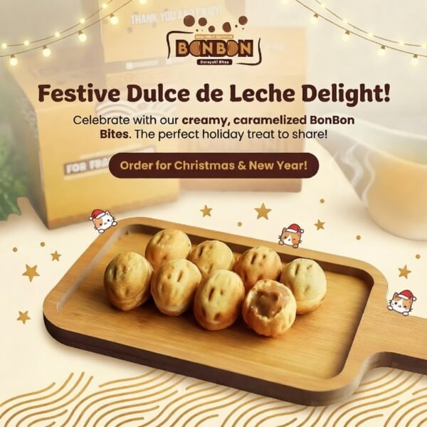 BonBon Walnut shape Bites – Dulce de Leche Indulgence 🍯✨