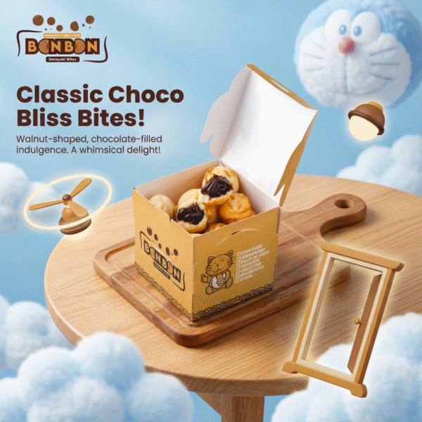 BonBon Walnut shape Bites – Classic Choco Bliss 🍫✨